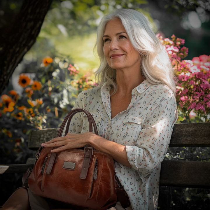 Solène™ | Sac à main de luxe intemporel avec déclaration