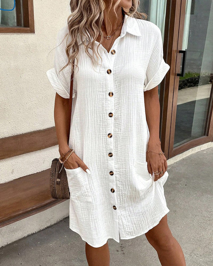 Aria - Robe Polo Classique Décontractée