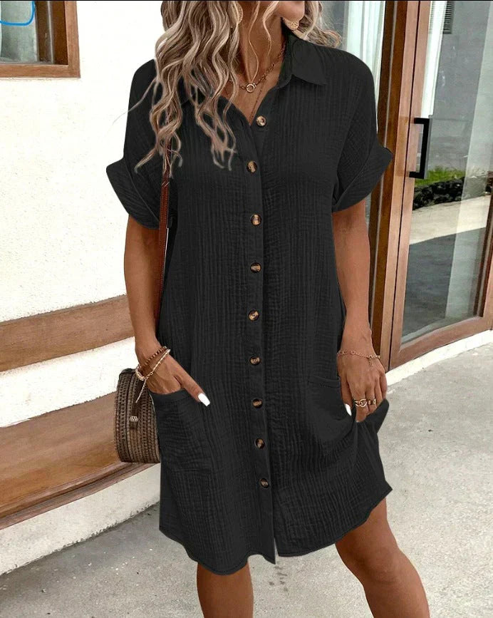 Aria - Robe Polo Classique Décontractée